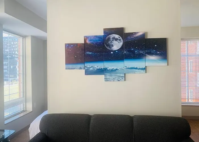 Apartment King Size In Heart Of Downtown *